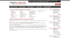 Desktop Screenshot of nabytek.vyberte.cz